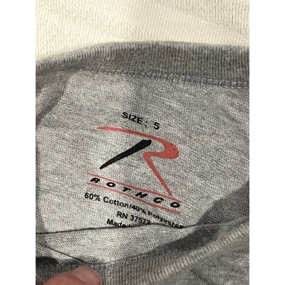 United States Navy Gray Physical Fitness T-Shirt Mens S - Picture 3 of 3